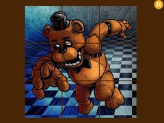 խաղ Fnaf Freddy Sliding Puzzle