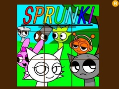 խաղ Sprunki Sliding Puzzle