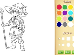 խաղ Elf Coloring Book