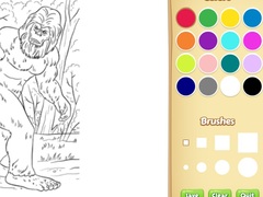 խաղ Bigfoot Coloring Book