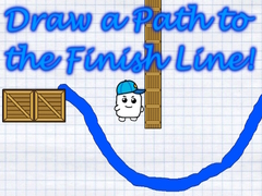 խաղ Draw a Path to the Finish Line!