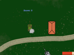 խաղ Fury: The Tank Battle