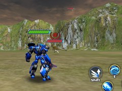 խաղ Jurassic Dinosaur Mech Battle