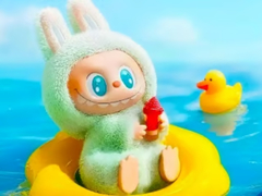 խաղ Jigsaw Puzzle: Labubu Summer