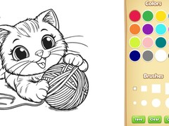 խաղ Cat Coloring Book