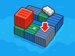 խաղ Cargo Path Puzzle