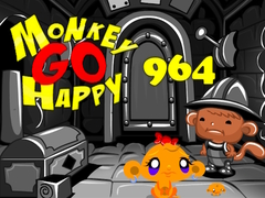 խաղ Monkey Go Happy 964