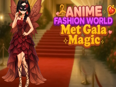 խաղ Anime Fashion World Met Gala Magic