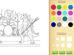 խաղ Dinosaur Coloring Book For Kids
