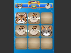 խաղ Tic Tac Toe Cat