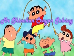 խաղ Mr Shinchan Crayon Solving