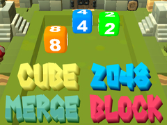 խաղ 2048 Cube Merge Block