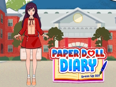 խաղ Paper Doll Diary: Dress Up DIY