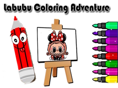 խաղ Labubu Coloring Adventure