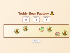 խաղ Teddy Bear Factory