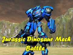 խաղ Jurassic Dinosaur Mech Battle
