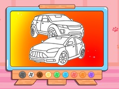 խաղ Coloring Book: Sports Car