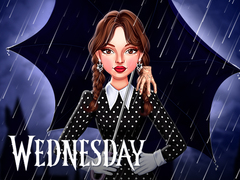 խաղ Celebrity Wednesday Addams Style