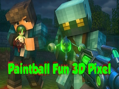 խաղ Paintball fun 3D Pixel 