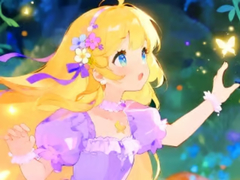 խաղ Jigsaw Puzzle: Firefly Princess