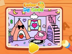 խաղ Color By Code: Hello Kitty Room Decor
