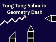 խաղ Tung Tung Sahur in Geometry Dash