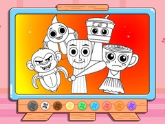 խաղ Coloring Book: Sprunki Italian Brainrot Mod