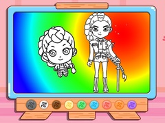 խաղ Coloring Book: Kpop Rumi