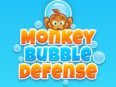 խաղ Monkey Bubble Defense