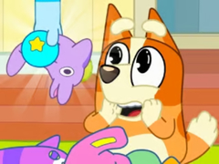 խաղ Jigsaw Puzzle: Bluey Toy Claw Machine
