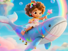 խաղ Jigsaw Puzzle: Whale In Clouds