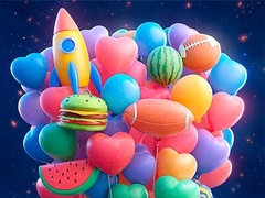 խաղ Merge 3D - Match 3 Balloons