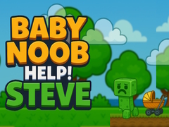 խաղ Baby Noob Help! Steve