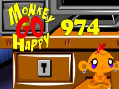 խաղ Monkey Go Happy 974