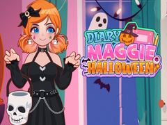 խաղ Diary Maggie Halloween