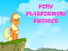 խաղ Pony Platforming Project