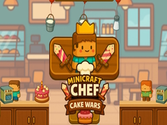 խաղ Minicraft Chef Cake Wars