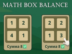 խաղ Math Box Balance