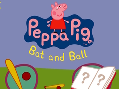 խաղ Peppa Pig Bat and Ball