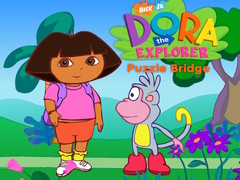 խաղ Dora The explorer Puzzle Bridge