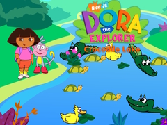 խաղ Dora The explorer  Crocodile Lake