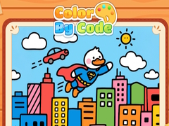 խաղ Color By Code Super Duck