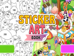 խաղ Sticker Art Book 