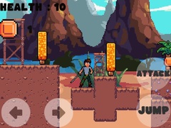 խաղ Rock Monster Warrior