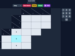 խաղ Puzzler Kakuro