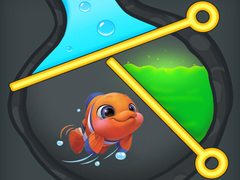 խաղ Pull the Pin: Fish Rescue!