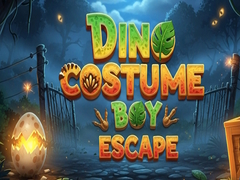 խաղ Dino Costume Boy Escape