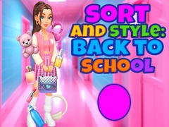 խաղ Sort and Style: Back to School