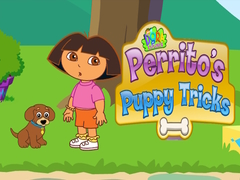 խաղ Dora the Explorer Perrito's Puppy Tricks
