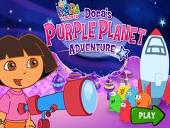 խաղ Dora The explorer Dora's Purple Planet Adventure